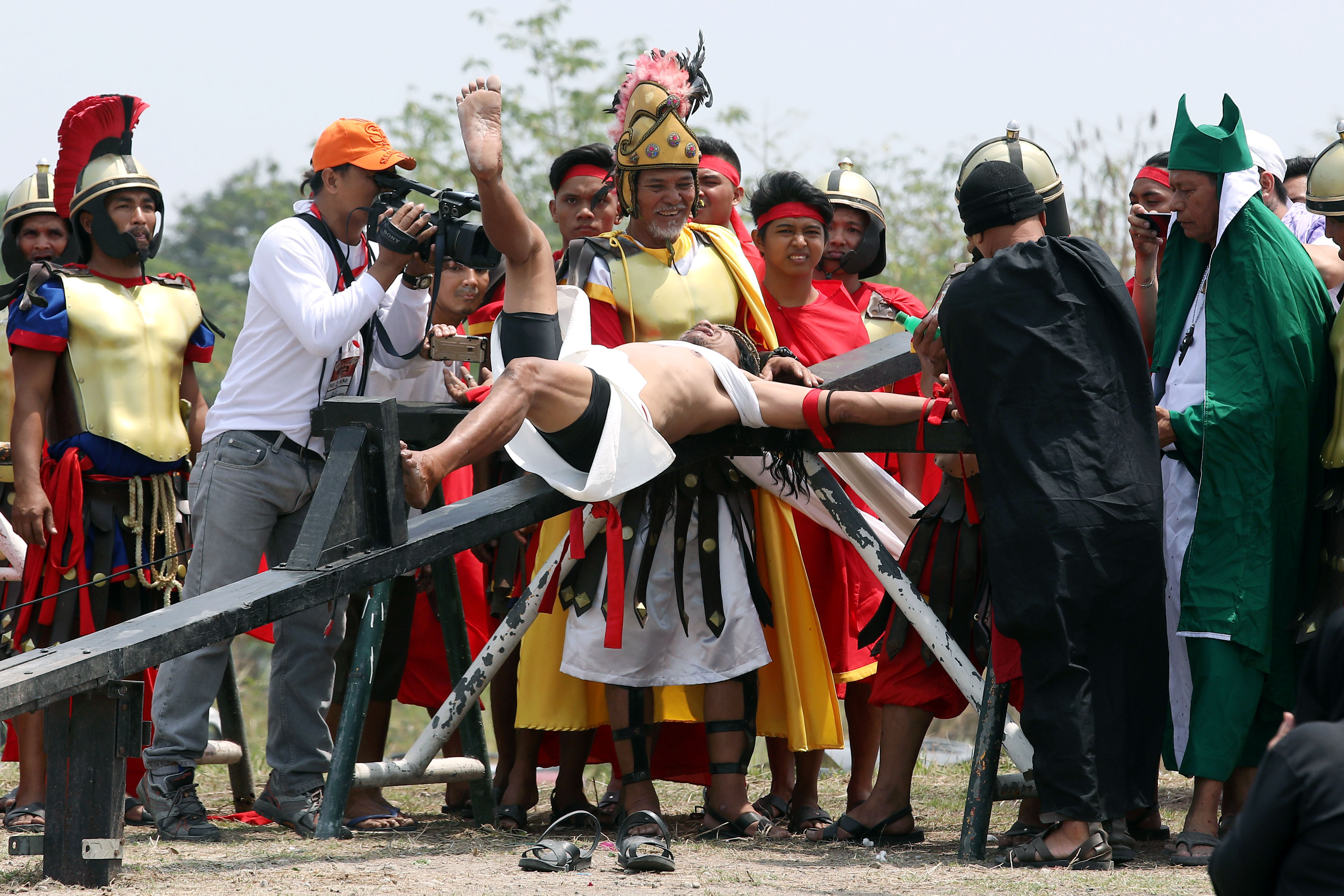 Crucifixion of Jesus Christ Photos Philippine News Agency